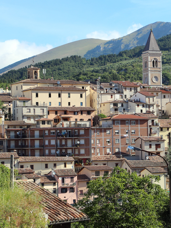 Panoramica di Gualdo Tadino Panoramica di Gualdo Tadino