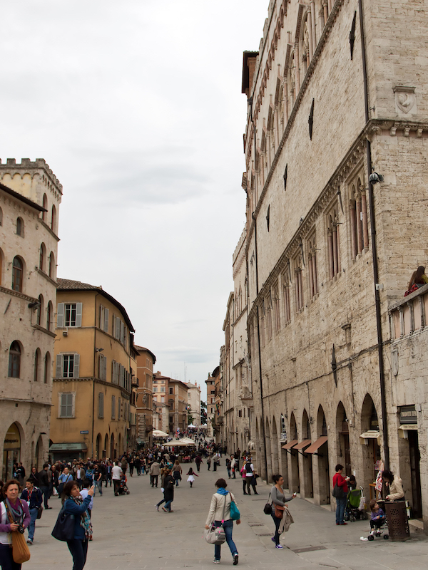 Perugia - corso Vannucci Perugia - corso Vannucci