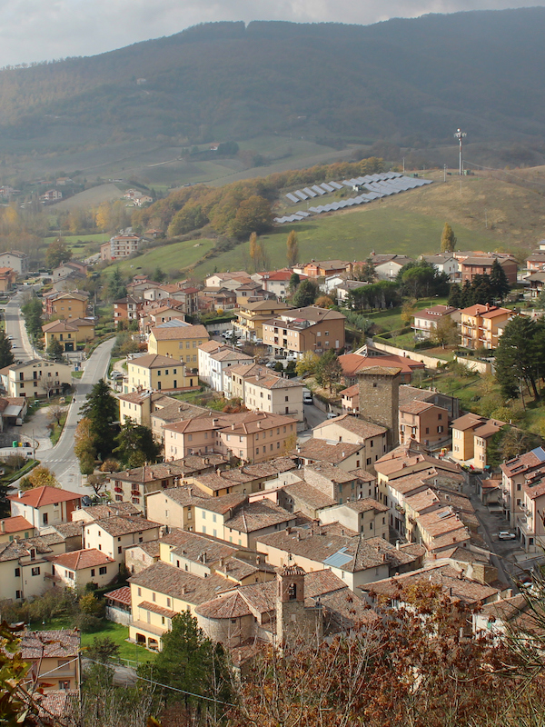 Panoramica di Scheggia Panoramica di Scheggia